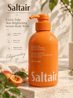 Saltair Exotic Pulp Skin Brightening Serum Body Wash